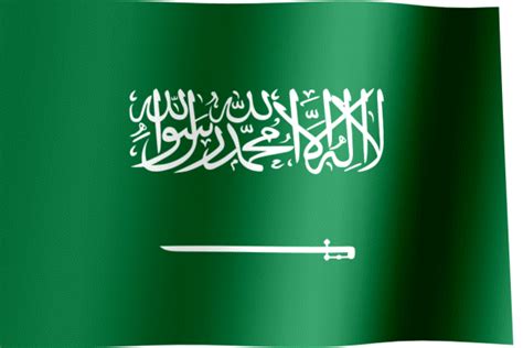Saudi Arabia Flag GIF | All Waving Flags