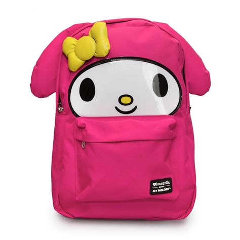 MY MELODY - Backpack - - Large Face Sanrio New 16 School Bag sanbk0235 ...