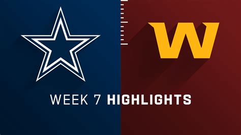 Watch highlights from the Week 7 matchup between the Dallas Cowboys and ...