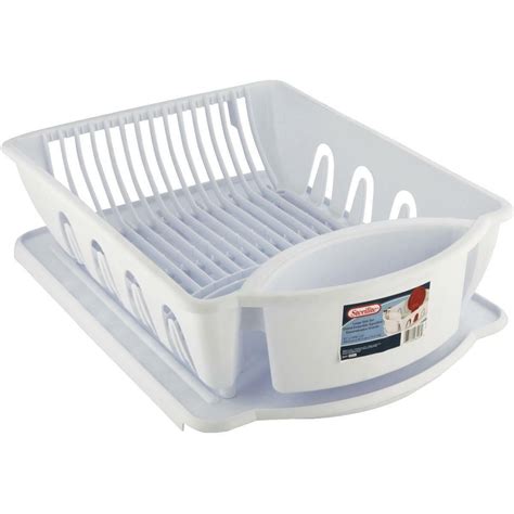 Sirr0und Sterilite 2Pc White Dish Drainer Ultra sink set offers high ...