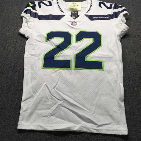 NFL Auction | Crucial Catch - Seahawks C. J. Prosise Game Used Jersey ...