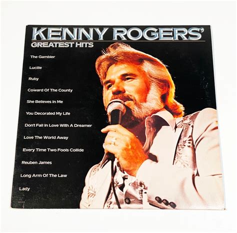 Vintage Kenny Rogers Greatest Hits Album Vinyl LP Record | Etsy