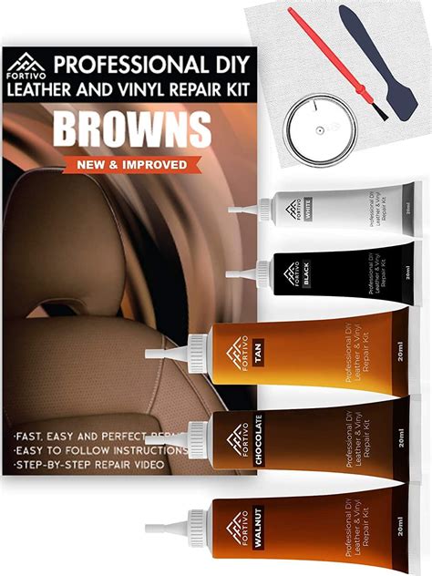 Leather Repair Kits for Couches Dark Brown, Leather Repair Kit for ...