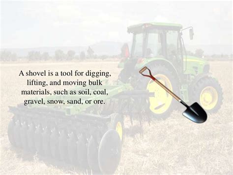 Soil Preparation: Tools and Implements