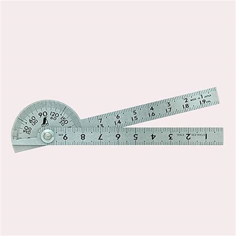 Mini Protractor Stainless 100mm (20g) - Construction Rulers - Amazon.com