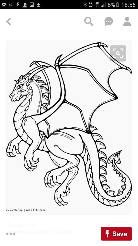 Castle And Dragon Coloring Pages at GetColorings.com | Free printable colorings pages to print ...