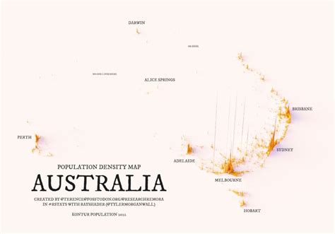 Discovering Australia Population Density: Interactive Map