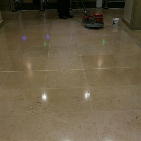 Commercial Travertine Floor Polishing and Sealing in Dorset - Stone ...