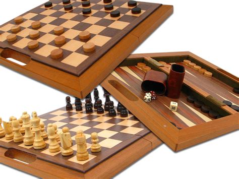 Deluxe 3-in-1 Wooden Classic Game Set Only $32 (reg. $69.99 ...