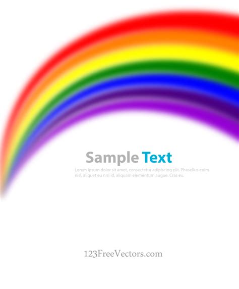 Rainbow Vector Background Ai by 123freevectors on DeviantArt