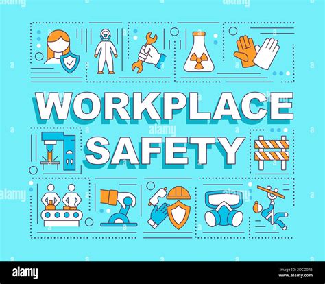 Workplace safety word concepts banner Stock Vector Image & Art - Alamy