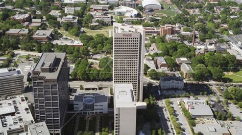 Coca-Cola Company building, Atlanta, Georgia Aerial Stock Photo AX37 ...