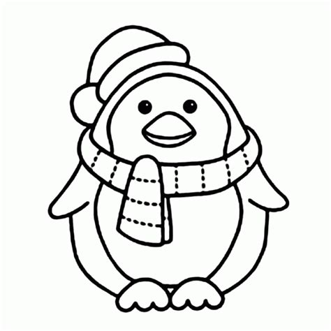 Cute Penguin Coloring Pages Printable - Coloring Home