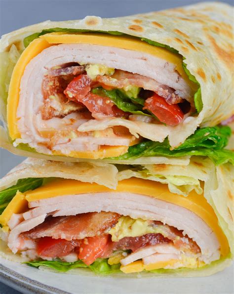 California Turkey Club Wrap