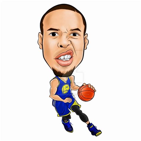 Cartoon Animated Stephen Curry Wallpaper / 50 Nba Cartoon Wallpaper On ...