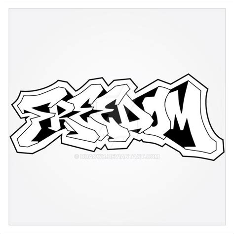 Freedom Graffiti by DuaCwb on DeviantArt