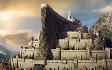 Minas Tirith by 40in on DeviantArt