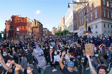 LIVE UPDATES: Sunday evening protests in NYC bring some clashes among ...