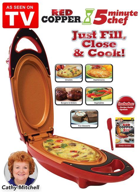 9 Best Red Copper 5 minute chef images | Chef recipes, 5 minute meals ...