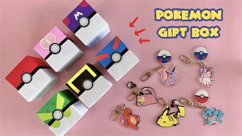 pokemon gift box origami / pokemon moster ball surprise | Pokemon gifts ...