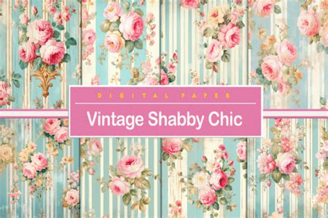 Vintage Shabby Chic Graphic by Wow Art · Creative Fabrica