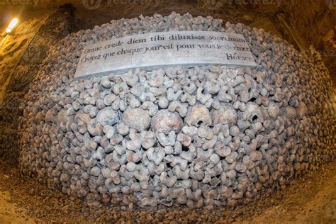 Paris Catacombs Skulls and bones 20421008 Stock Photo at Vecteezy