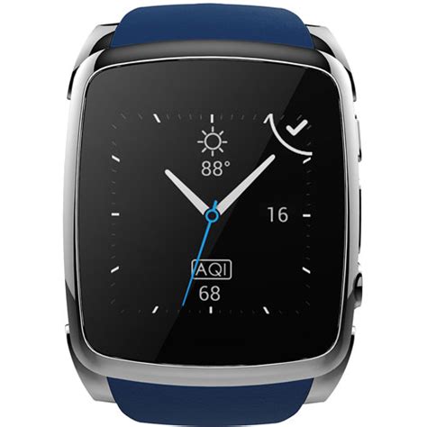 Sky Devices SKY WATCH Smart Watch Compatible With Android™ And IOS™ - Blue | BrandsMart USA