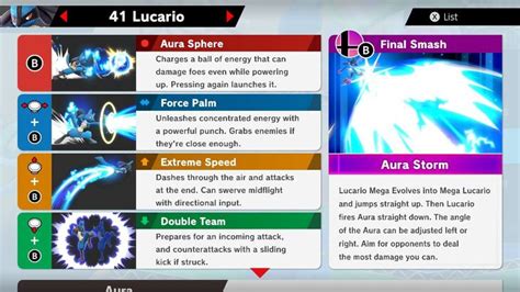 Lucario - Super Smash Bros. Ultimate Walkthrough - Neoseeker