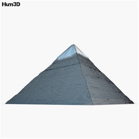 Pyramid of Khafre 3D model - Architecture on Hum3D