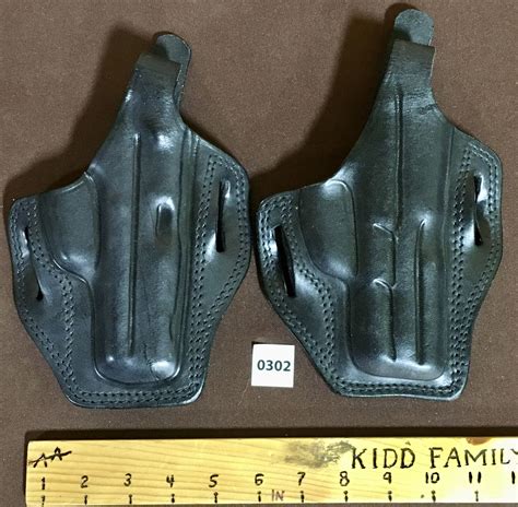 LOT OF 2 - LARGE FRAME SEMI AUTO PISTOL HOLSTERS