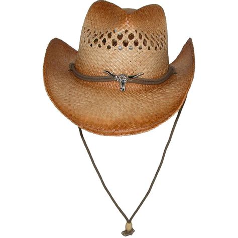 Kenny K - Kenny K Raffia Cowboy Hat with Longhorn Concho - Walmart.com ...