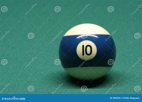 Pool ball number 10 stock photo. Image of background, light - 596536