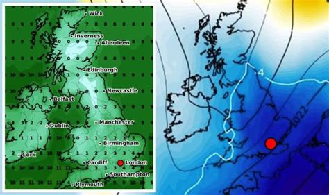 UK snow forecast: Britain braces as charts show SNOW may hit the south NEXT WEEK -new maps ...