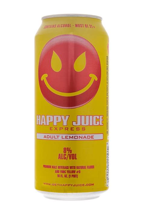 Adult Lemonade | Happy Juice | BevNET.com Product Review + Ordering ...