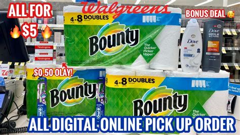 Walgreens #Winning | ALL DIGITAL Online Pickup Order Couponing Deals | ALL for $5 🔥 | 4/18 - 4/ ...