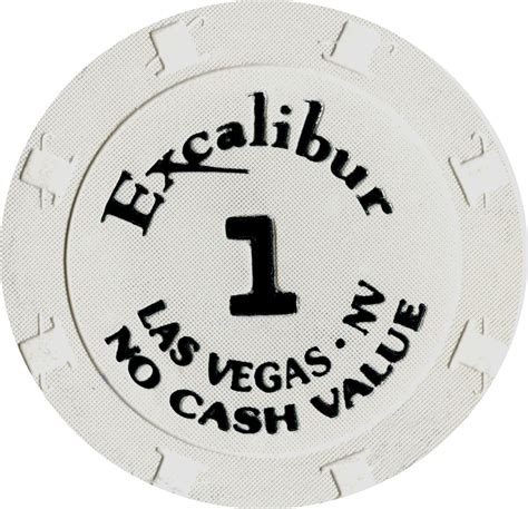 Excalibur, Las Vegas, NCV 1 New Win Cards Chips - Chipper Club