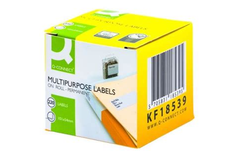 Dymo compatible labels 99014, 101x54mm | Q-Connect