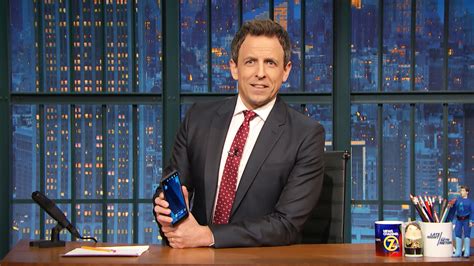 Watch Late Night with Seth Meyers Highlight: Seth Meyers Tests the LG ...