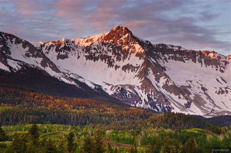 Mears Peak Alpenglow | San Juan Mountains, Colorado | Mountain ...