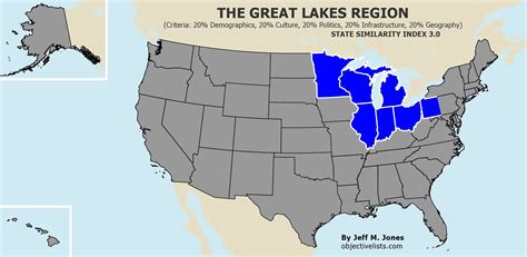 Typical Characteristics of the Great Lakes Region - OBJECTIVE LISTS