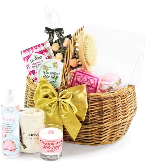 Spa-Style Pampering Set Gift Basket With Tea - Regency Hampers