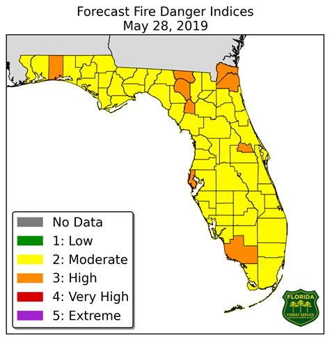 Map Of Fires In Florida