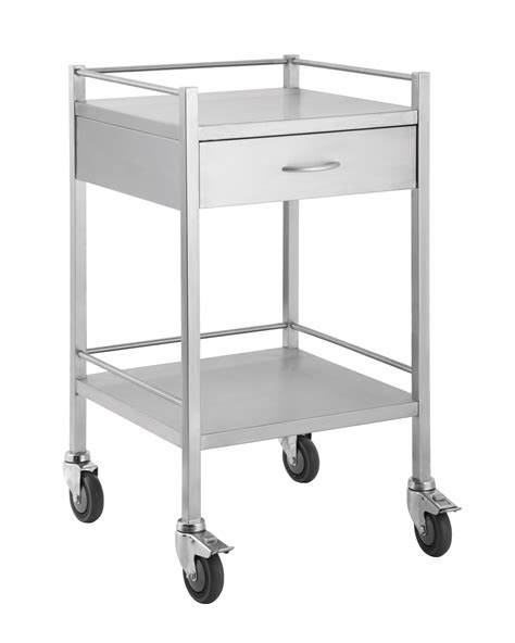 Medical Stainless Steel Trolley - 50cm x 50cm, Load Capacity: 20kg, Rs ...