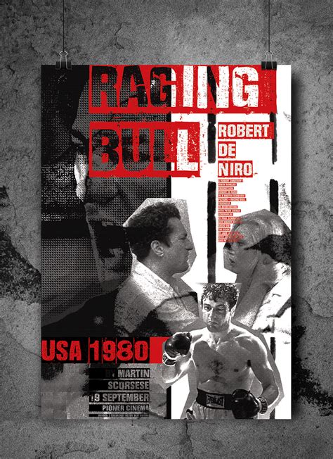 MOVIE POSTER/ raging bull on Behance