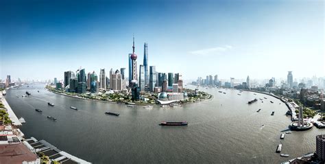 Shanghai Skyline with Shanghai Tower - pfnphoto.com – Johannes Heuckeroth – Architectural ...