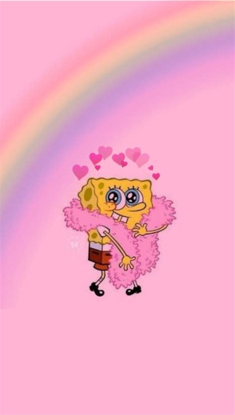 Aesthetic Spongebob Pink Glasses Wallpapers - IMAGESEE