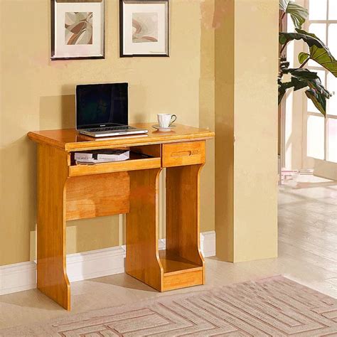 Simple small wood desktop computer desk home for children to learn 90C ...