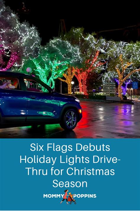 Six Flags Debuts Holiday Lights Drive-Thru for Christmas Season