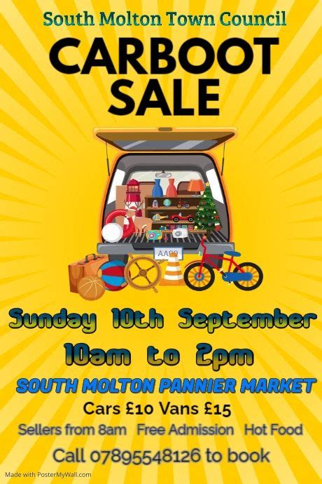 South Molton Pannier Market Car Boot Sale, South Molton Pannier Market ...