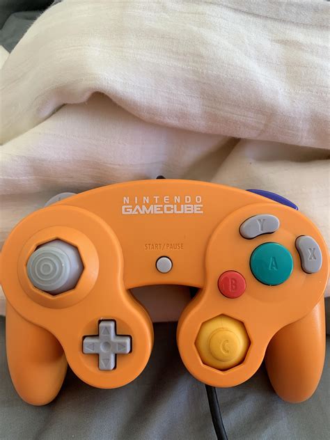 Check out my orange GameCube controller : r/Gamecube